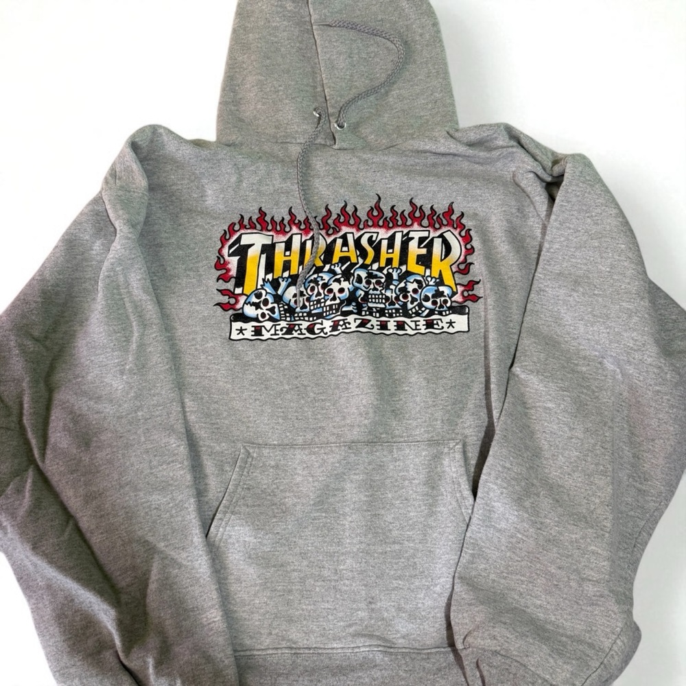 Thrasher Gray Hoodie